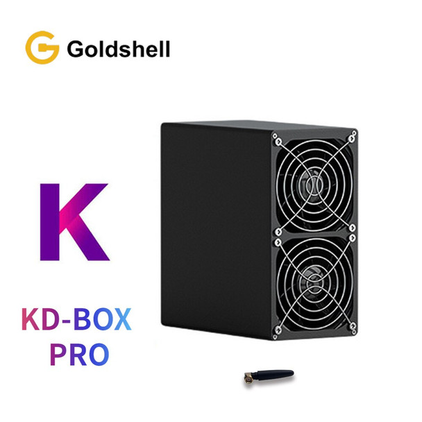 New Goldshell KD Box Pro 230W 2.6Th/s Hashrate Kadena Algorithm Asic