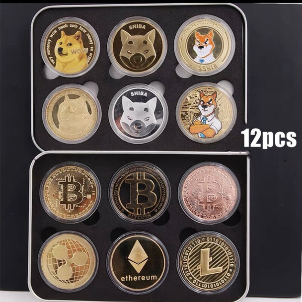 Alloy Digital Crypto Doge Coin | Alloy Collectible Decoration | Crypto
