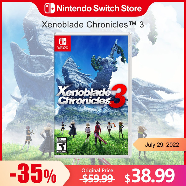 Xenoblade Chronicles 3 Nintendo Switch Game Deals 100% Official Original Physical Game Card RPG Genre for Switch OLED Lite