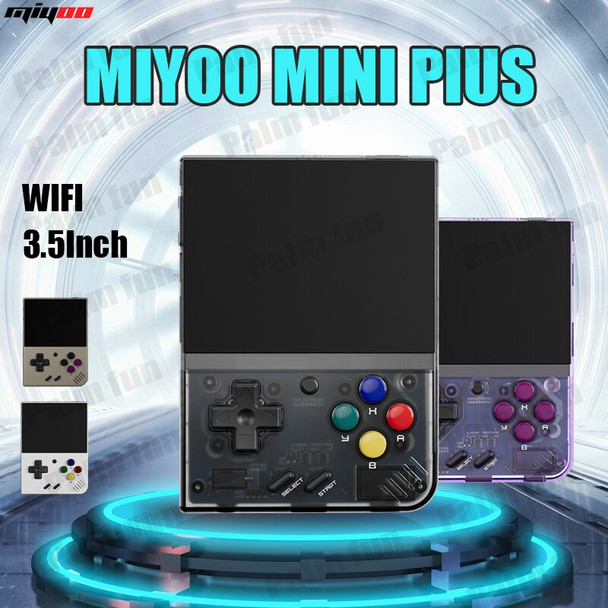 MIYOO Mini Plus Portable Retro Handheld Game Console V2 Mini IPS Screen Classic Video Game Console Linux System Children Gift