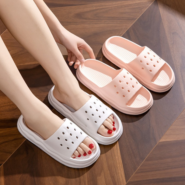 New Couple Slippers Summer Indoor and Outdoor Thick Sole Slippers with