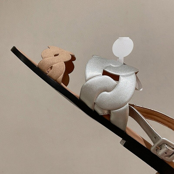 2023 Sandal Women Summer Genuine Leather Pig Nose Upper Design Solid