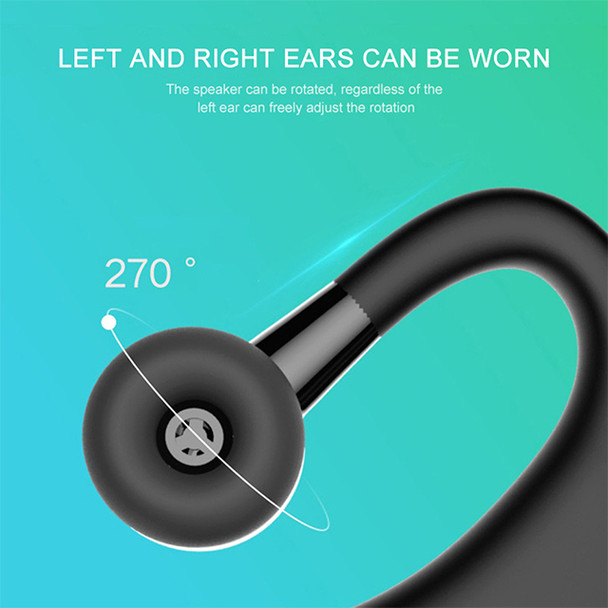 V9 Wireless  Headset Single Ear Stereo Handsfree Headphones With Microphone