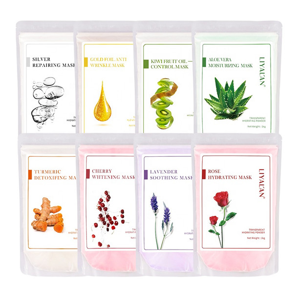Face Maskss Beauty SPA Peel Off Rose Collagen Powder Jelly Mask