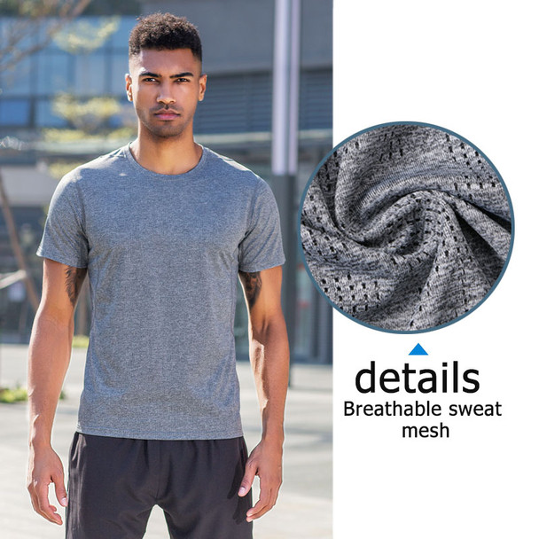 t-shirt for men 100% high quality blank milk silk workout wear
