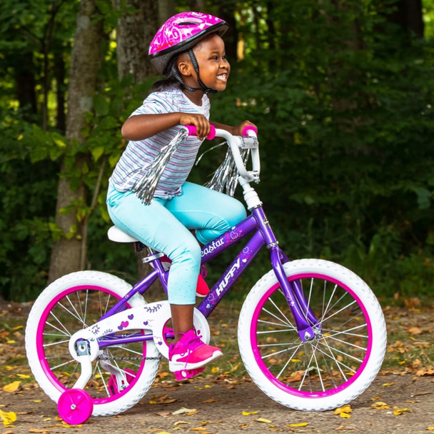 Huffy 18 in. Sea Star Girl Bike, Metallic Purple mountain bike