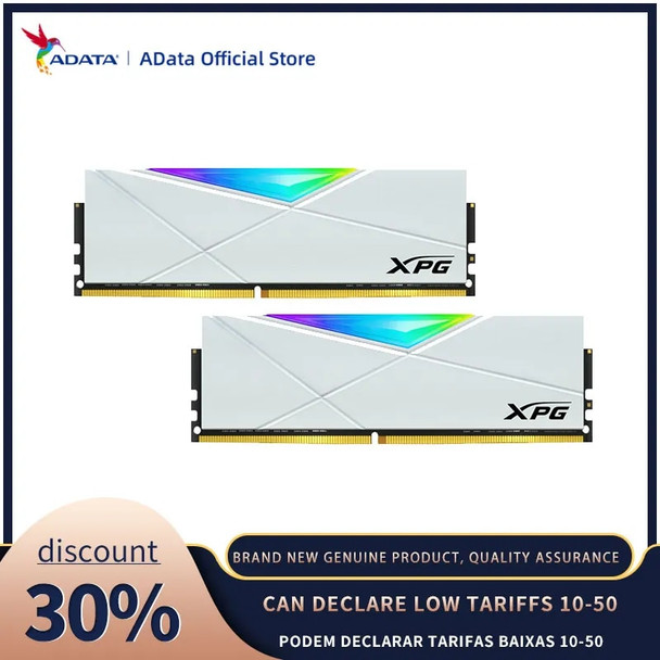 adataXPG SPECTRIX D50 DDR4 RGB MEMORY MODULE 8GB 16GB 32GB 3200MHz 3600MHz 4133MHz PC Desktop RAM