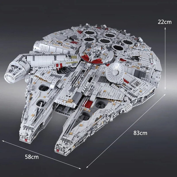 New Millennium Ship Falcon Building Blocks Star Destroyer Compatible 75192 05132 81085 Birthday Christmas Gifts New Millennium Ship Falcon Building Blocks Star Destroyer Compatible 75192 05132 81085 Birthday Christmas Gifts