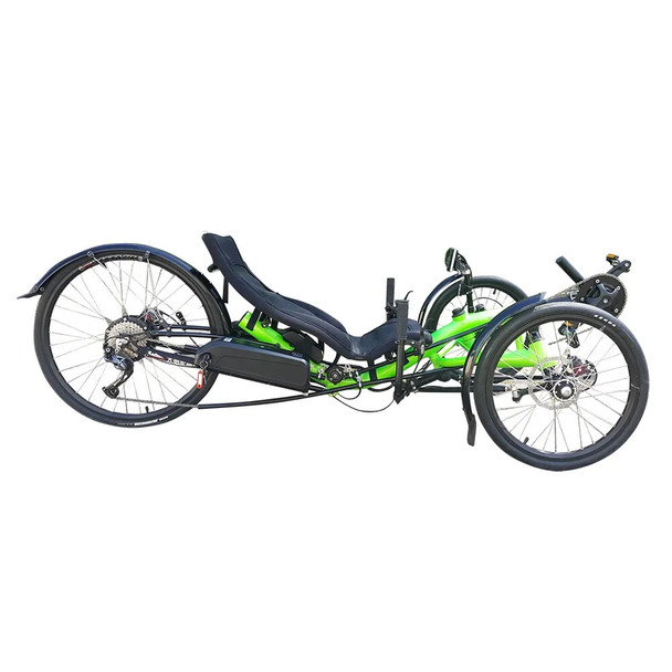 TrikExplor 500watt Motor Electric Pedal Assist Recumbent Tricycle Trike For Sale