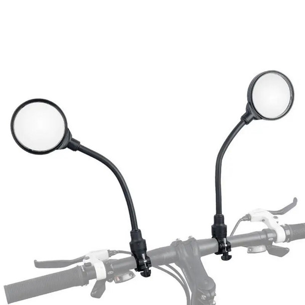 1pc Bicycle Rearview Handlebar Mirrors Mountain Road Bike Bicycle Electric Motorcycle Cycling Rearview Mirror Bicycle Accessory