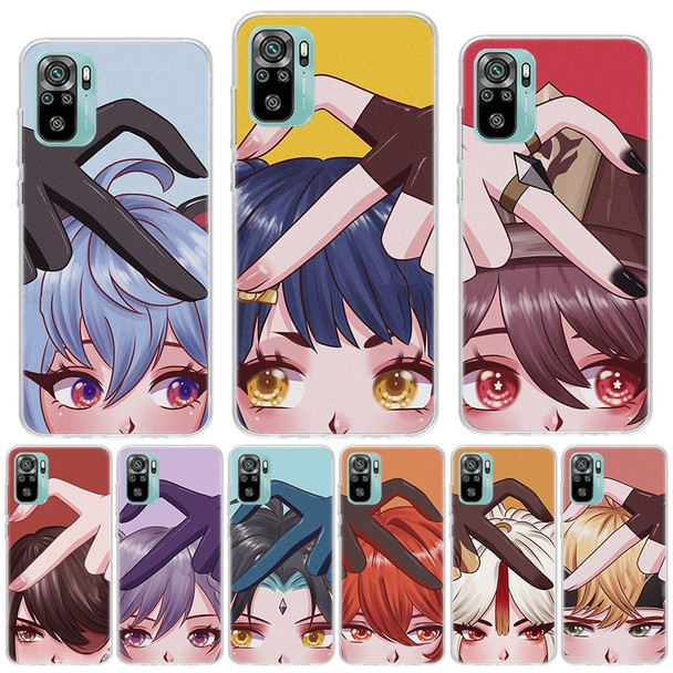 Genshin Love Walnut Silicon Call Phone Case For Xiaomi Redmi 10 10C 12 12C 9 9C 9A 10A 9T 8A 7A 6A 8 7 6 Pro 10X K40 K30 K20 S2