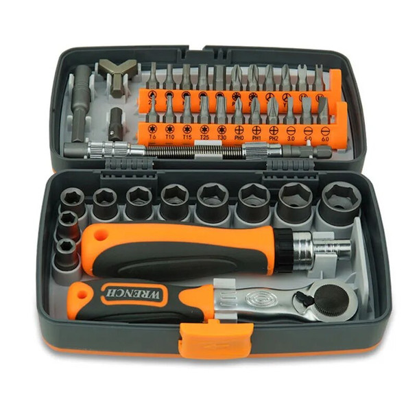 Multipurpose Screwdriver Bit Set Household Labor Saving Tool Kit Combination Ratchet Wrenches Hand Tool Sets