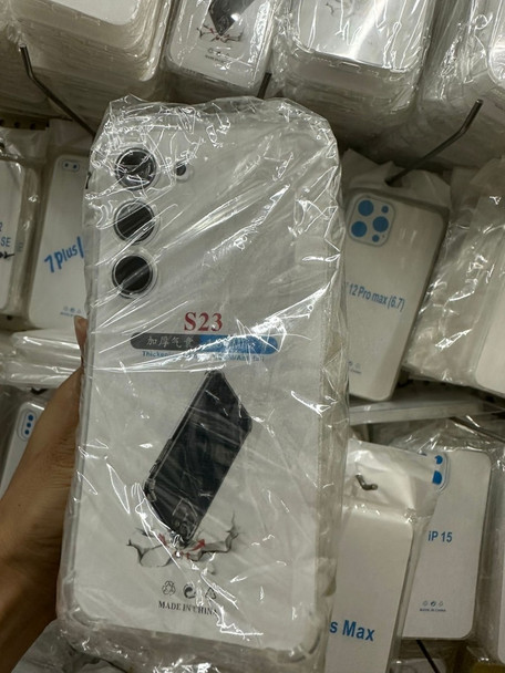 1pcs 1.5MM Air Cushion Clear Transparent Case Soft TPU Silicone Cover For iPhone 15 Pro Max 15 13 Mini 12 11 XS XR 8 7 Plus