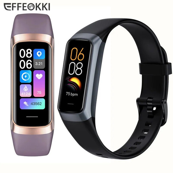 2023 Smart Watch Men Women Smart Bracelet Wristband 1.1 Inch Amoled Heart Rate Waterproof Body Fitness Tracker Band