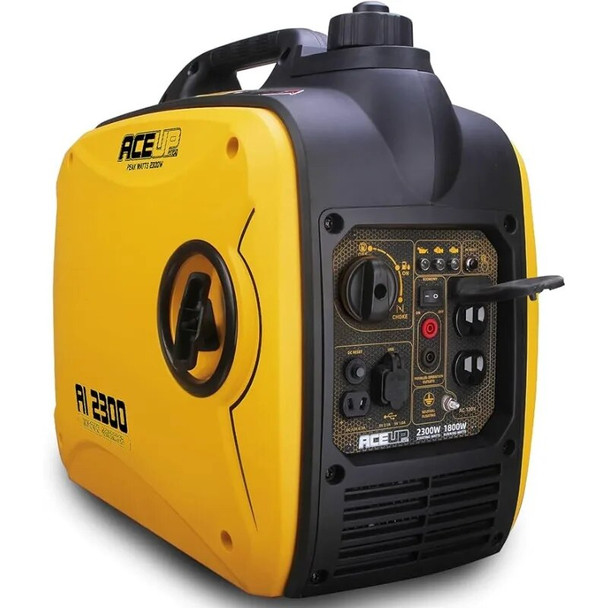 2300 Watt Portable Inverter Generator, Super Quiet Gas Generator for Home Use, EPA Compliant, Lightweight RV Ready