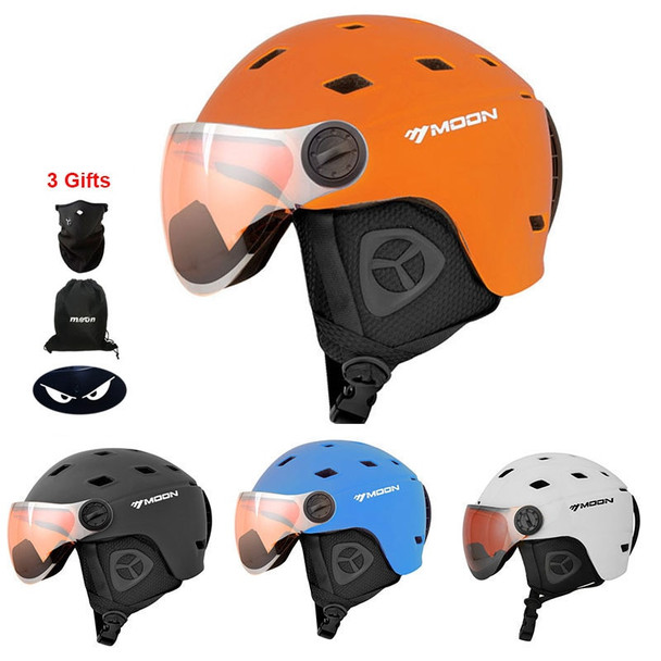 Professional Ski Helmet for Adult High Quality Skiing Helmet Ultralight Skateboard Snowboard Helmets with Goggles