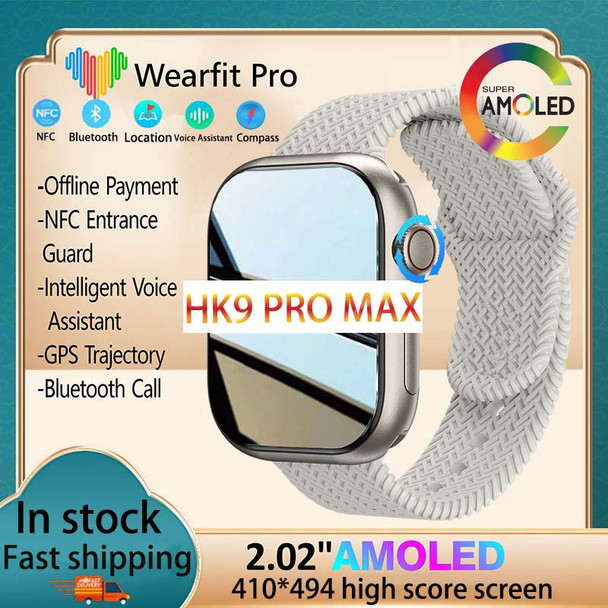 2023 New men's Smartwatch 49mm NFC IP68 Waterproof Bluetooth Call Magnetic charging Men's and Women's smartwatch for Apple Watch