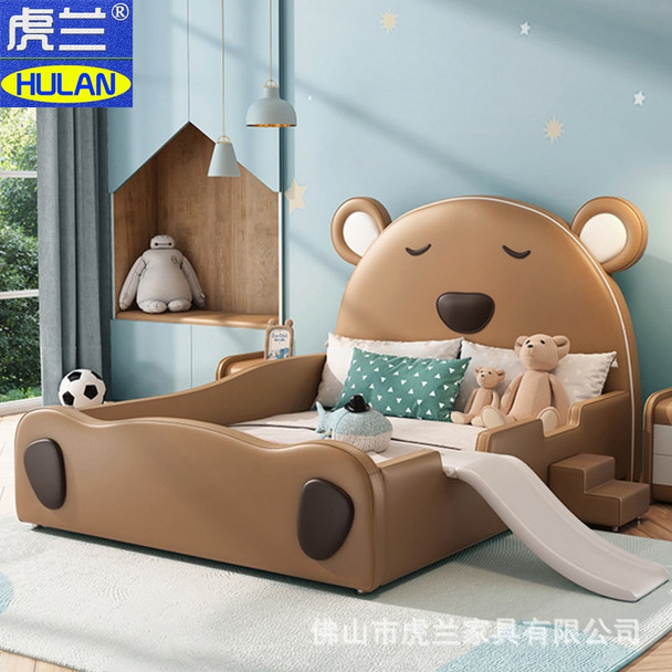 Children's furniture slides children's cartoon beds boys boys children's cartoon beds