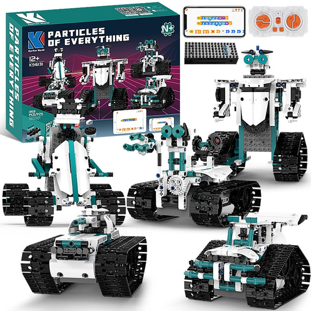 Technical K96131 Intelligent Robot APP Remote Control Bricks Building Blocks Programming Toys For Kids Gift Educational Sets