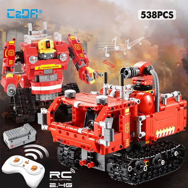 ZKZC 408PCS City Creative High-tech RC Robot Electric Building Blocks Remote Control Intelligent Robot Bricks Toys For Children