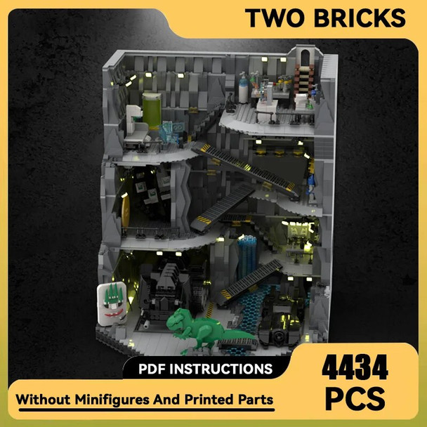 Hero Movie YcMoc Building Blocks BatCave Model Technology Bricks DIY Assembly Dark Knight Toys For Kids 4434PCS