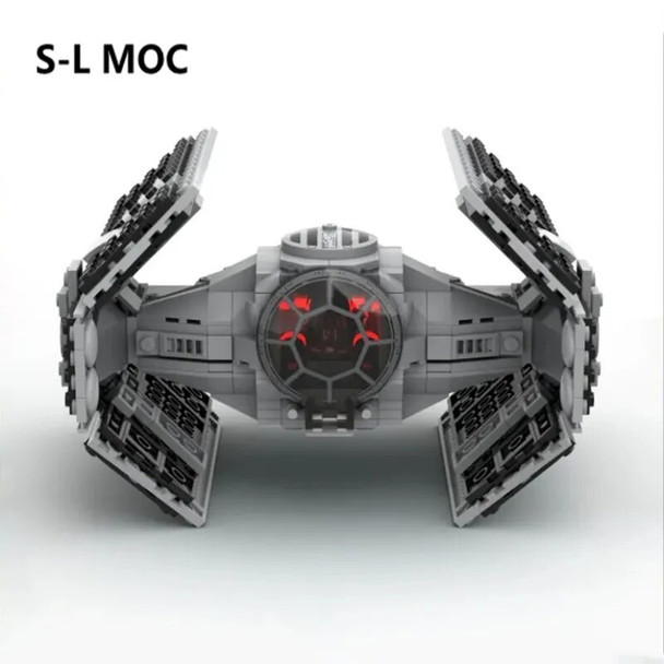 MOC Advanced X1 Bomber Space Wars Bricks Collection Bulk Modular GBC Toy For Technical MOC DIY Building Block Spaceship Fighter