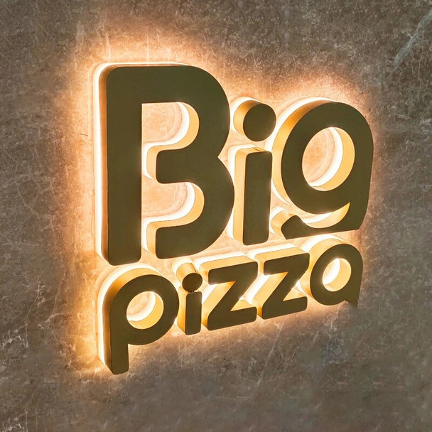 Custom LED House Number Light Business Logo 3D Illuminated Letters Modern Residential Door Plate Metal with Acrylic Address Sign