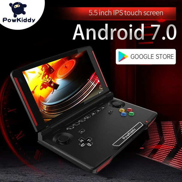 Powkiddy X18 Andriod Handheld Game Console 5.5 Inch 1280*720 Screen MTK 8163 Quad Core 2G RAM 32G ROM Video Handheld Game Player