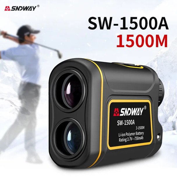 SNDWAY telescope laser range finder 600m 1000m 1500m monocular metro laser distance meter for hunting digital tape Measure laser