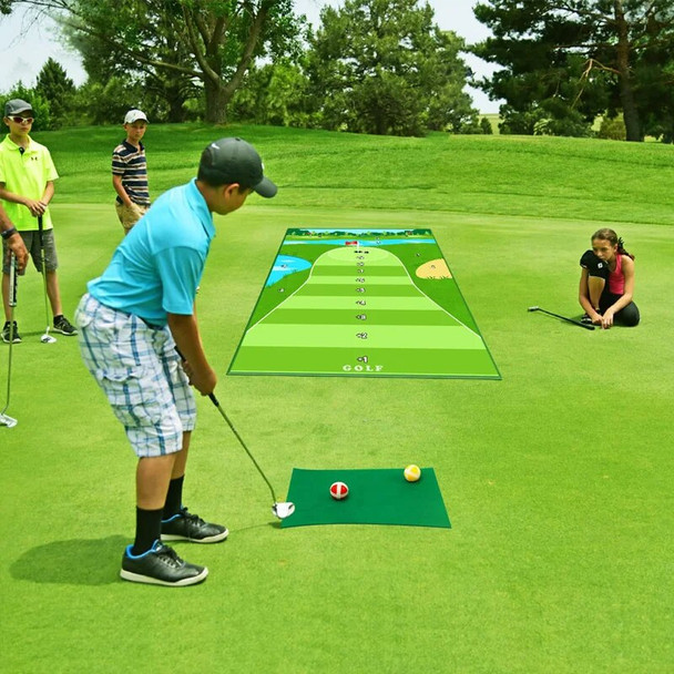 Indoor Detection Batting Golf Training Mat Non-slip Hitting Mats Golf Game Golf Putting Stick Kids Toys For Children