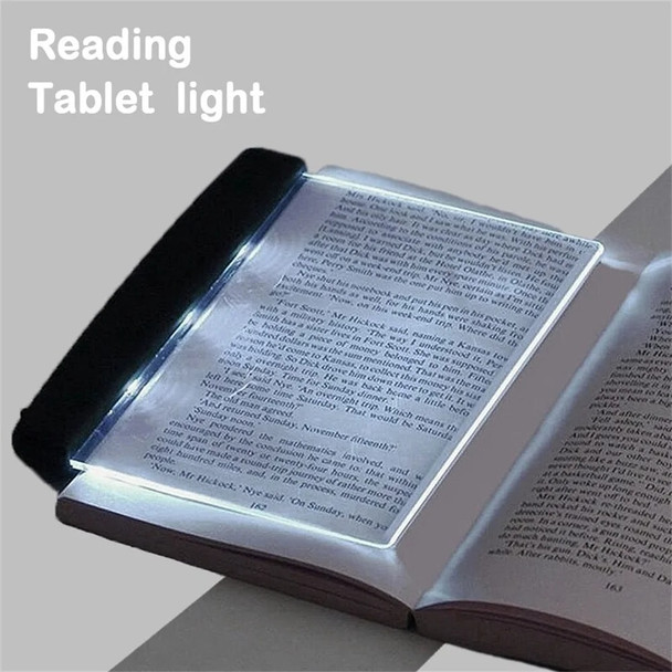 Creative LED Tablet Reading Light Portable Wireless Eye Protection Dormitory Night Reading Bedside Desktop Study Book Lamp