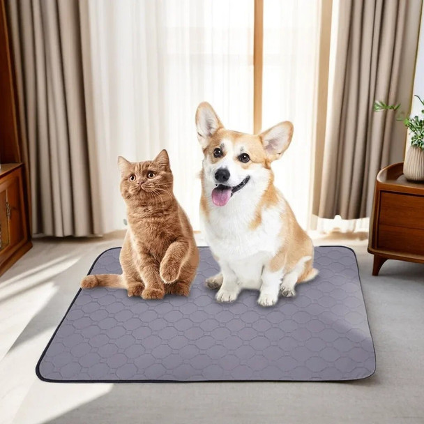 Pet supplies，Dog cat changing pad，Washable Dog Pet Diaper Mat Waterproof Reusable Training Pad，Protect Diaper Mat Car Seat Cover