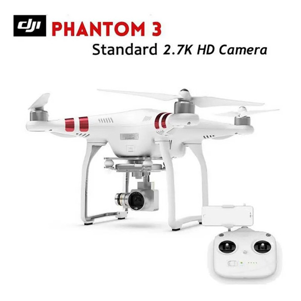 Used, Like new!! Dji Phantom 3 Standard RC Drone With 2.7K HD Camera with hardshell backpag