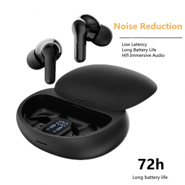 TWS Wireless Bluetooth5.3 ENC Noise Canceling HD Call Earbuds Touch Control Low Latency Gaming Long Standby HIFI Customized APP TWS Wireless Bluetooth5.3 ENC Noise Canceling HD Call Earbuds Touch Control Low Latency Gaming Long Standby HIFI Customized APP