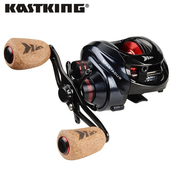 KastKing 2017 New Spartacus Plus Dual Brake System Baitcasting Reel 8KG Max Drag 11+1 BBs 6.3:1 High Speed Fishing Reel