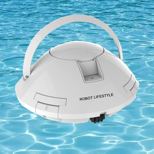 New Robot Pool Cleaner UFO001 for Small Pool 50 Square Meters,2600mah Battery,Light weight,Clean Floor, No Cable Convenient use