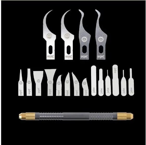 IC Chip Repair Thin Blade Tools Set, CPU Edge Removal Tool, Remove for Mobile Phone, Computer CPU Motherboard