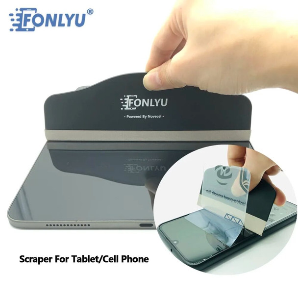 FONLYU Hydrogel Cutting Plotter Film Squeegee Screen Protector Wrapping Scraper De-bubble Shovel For Tablet Ipad Cell Phone Tool