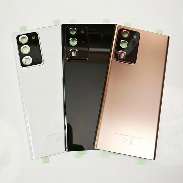 Back Glass Cover For Samsung Galaxy Note20 Ultra , Back Door Replacement Hard Battery Case, Rear Housing Cover With Adhesive