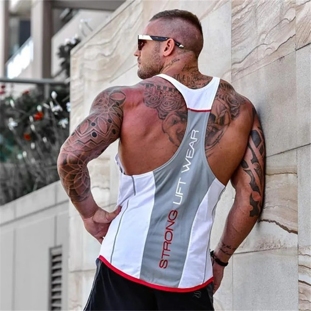 Mens Bodybuilding Tank top Gyms Fitness sleeveless shirt 2021 New Male Cotton clothing Fashion Singlet vest Undershirt