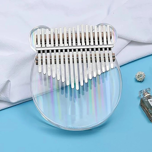 Kalimba Professional Thumb Piano Chromatic Transparent Kalimba Beginner 17/21 Keys Keyboard Musical Instrument Kalimba Thumb Pia