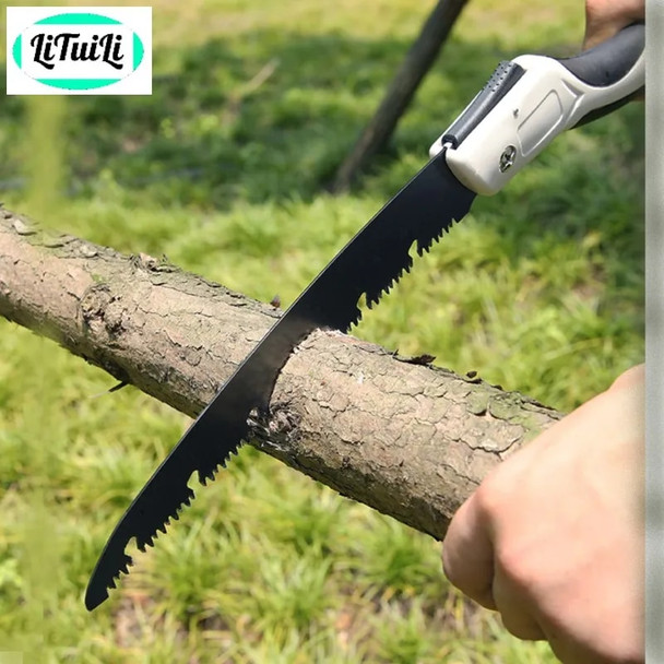 LiTuiLi 180mm/210mm/250mm/300mm Foldable Saw Camping Tool Folding Hand Pruning Saw