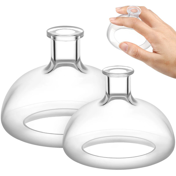 2 Pcs Baby Phlegm Device Chest Percussion Cup Cups Silicone Infant Cuppalm Toddler Massage Sputum Remover Clapper Kids