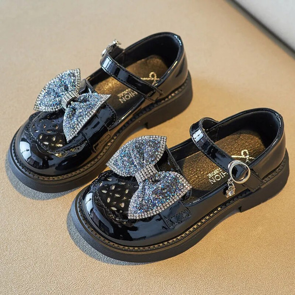 Toddlers Girls Leather Shoes Children‘s Party Flats for Kids Loafers Bowtie 4-9y 2023 New Arrival ZY95-96 Toddlers Girls Leather Shoes Children‘s Party Flats for Kids Loafers Bowtie 4-9y 2023 New Arrival ZY95-96