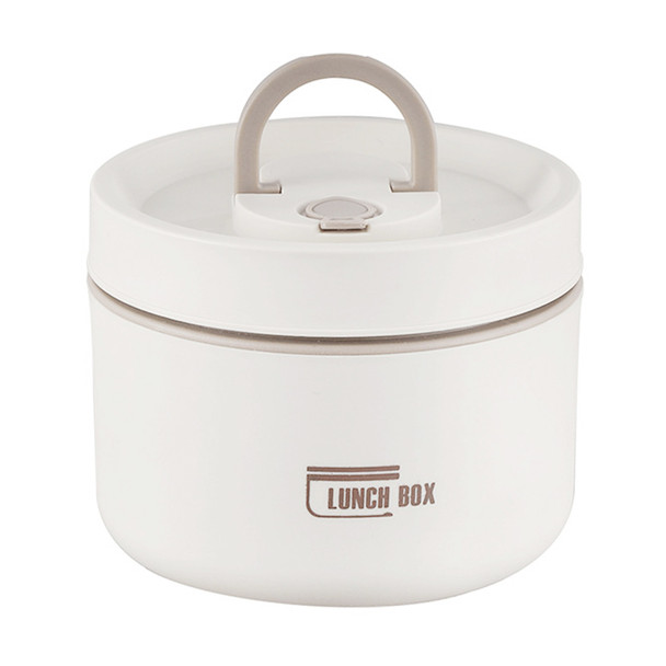 Thermal Lunch Box with Lid Bento Boxes with Folding Handle Leakproof and Dishwasher-Safe for Refrigerator