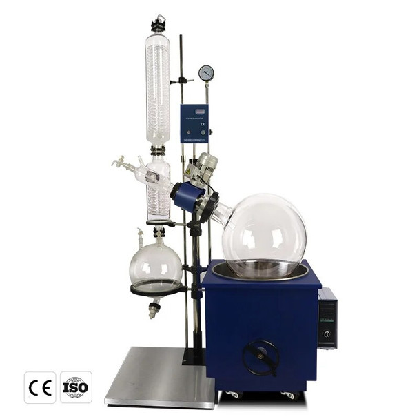 ZOIBKD Supply US Warehouse Laboratory Equipment RE-5002 Rotary Evaporator 50L Capacity Configuration Water Bath