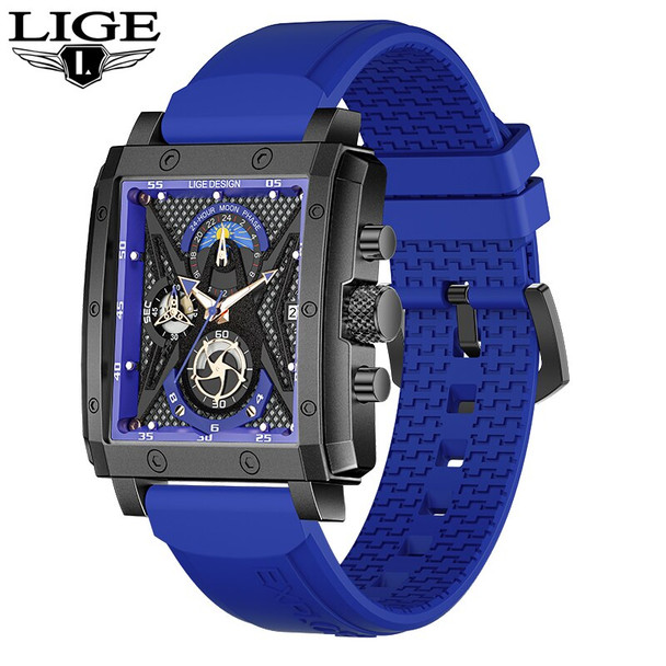 Casual Men Watches Top Brand Luxury Silicone Strap Sport Watch Men Waterproof Quartz Watch Luminious Relogio Masculino