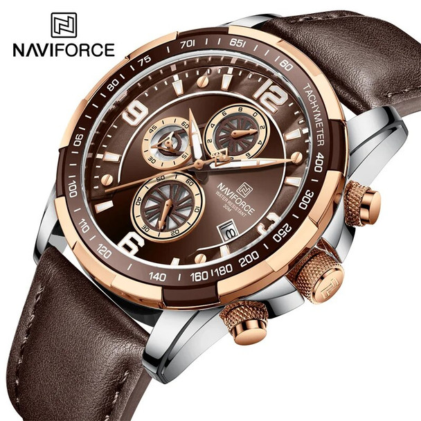 NAVIFORCE Luminous Hands Men’s Watches Top Brand Men Watch Waterproof Sport Wrist Watch Men Luxury Chronograph Quartz Male Clock