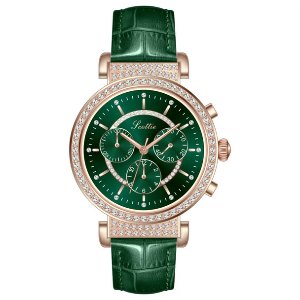 Multifunction Ladies Watch Luxury Brand Woman Hand Clock Charm Fashion Wristwatch Waterproof Chronograph