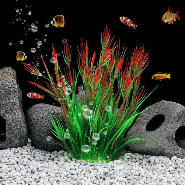 Artificial Aquarium Plants Decoration Fish Tank Water Plant Grass Ornament Plastic Underwater Aquatic Water Weeds Viewing Decor